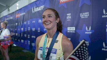 Emily Mackay Runs Big PB To Take Third In The 1500m at U.S. Olympic Trials