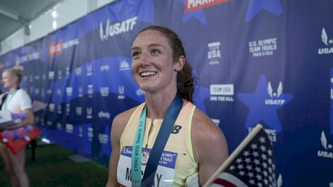 Emily Mackay Runs Big PB To Take Third In The 1500m at U.S. Olympic Trials