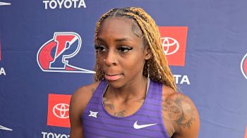 Iyana Gray TCU Wins Penn Relays 100m Championship