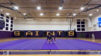 Notre Dame Preparatory High School - HS Group Stunt Intermediate [HS Group Stunt Intermediate] 2025 USA - Spirit Regional I