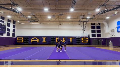 Notre Dame Preparatory High School - HS Group Stunt Intermediate [HS Group Stunt Intermediate] 2025 USA - Spirit Regional I