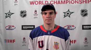 NHL Draft Prospect Jack Murtagh Talks About Scoring At U18 Worlds, Finding A Role And Building Chemistry