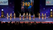 Halifax Cheer Elite - Open Blue Crew (CAN) [2024 L6 International Open Coed Non Tumbling Semis] 2024 The Cheerleading Worlds