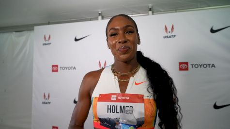 Alexis Holmes After Qualifying For Finals