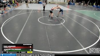 Morgan Collingham over&nbsp;Max Leininger