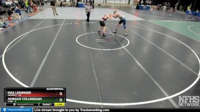 Morgan Collingham over&nbsp;Max Leininger