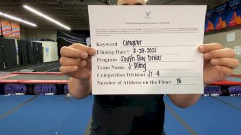 South Bay Divas - J-Bling [L4 Junior] 2021 Varsity All Star Winter Virtual Competition Series: Event V