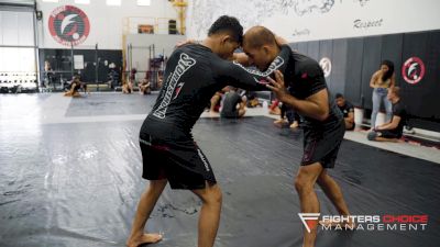 Mica Galvao Rolls With  Black Belt Yuri Villefort