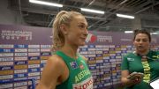 Jessica Hull Recaps Her 3rd Place Finish in World 1500m