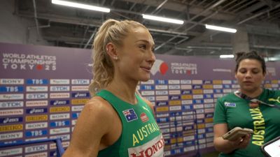 Jessica Hull Recaps Her 3rd Place Finish in World 1500m