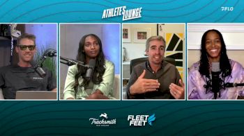 Josh Kerr Talks With Athlete's Lounge Crew After Runner-up Finish at London Diamond League 1500m
