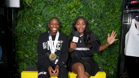 Melissa Jefferson-Wooden After Completing The USA Double