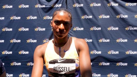 Masai Russell Sets New Meet Record At  2026 USATF LA Grand Prix