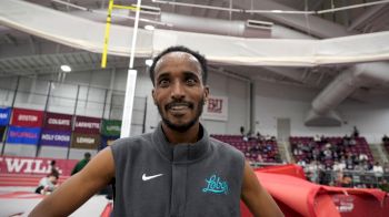 Habtom Samuel After NCAA Indoor No. 4 All-Time 5k At BU Terrier Classic