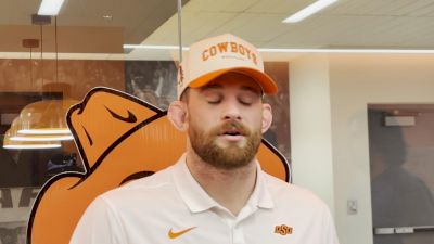 David Taylor Reflects On Iowa Dual, Looks Ahead To Postseason