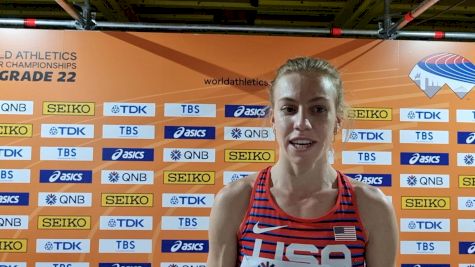 Heather MacLean Fights Her Way To 1500m Final