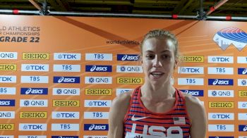 Heather MacLean Fights Her Way To 1500m Final