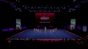 Cats Cheerleading - Crystal Cats [2022 L2.1 Performance Rec - 12Y (NON) - Large Finals] 2022 The Quest