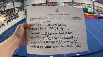 Xtreme Allstars [L1.1 Mini - Prep - D2] 2021 Varsity Virtual Competition Series - Prep & Novice II