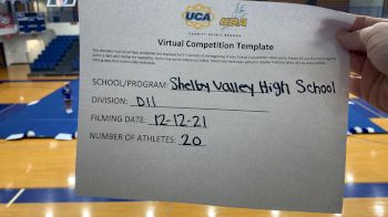 Shelby Valley High School [Large Varsity] 2021 UCA December Virtual Regional