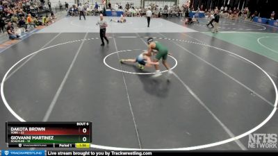 Dakota Brown&nbsp;over&nbsp;Giovanni Martinez