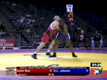 2010 WTT Finals Match 1, Justin Ruiz vs. R.C. Johnson