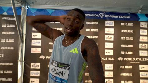 Grant Holloway Talks About What It Will Take To Win Gold In Olympics