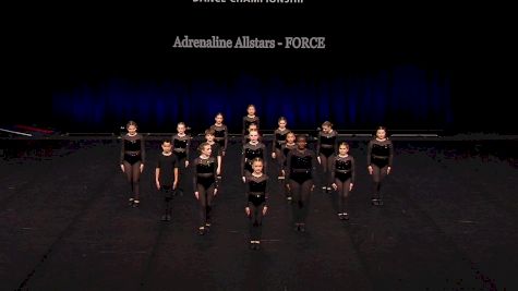 Adrenaline Allstars - FORCE [2021 Youth Jazz - Large Semis] 2021 The Dance Summit