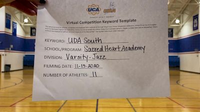 Sacred Heart Academy [Varsity - Jazz] 2020 UDA South Virtual Dance Challenge