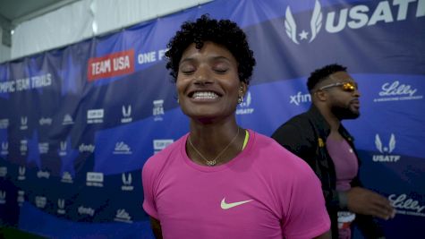 Anna Cockrell Posted a 54.71 in the 400m Hurdle Prelims and Readies Herself for the Next Round