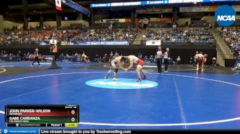 197 lbs Prelim Round 1 - John Parker-Wilson, Newberry vs Gabe Carranza, Colorado Mesa