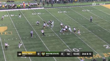 Highlights: Michigan Tech Vs. Wayne State (MI) | 2023 GLIAC Football