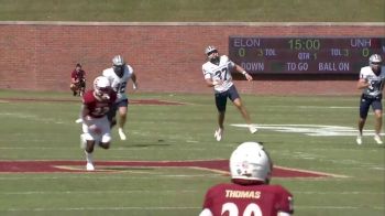 Highlights: New Hampshire vs Elon | 2024 CAA Football