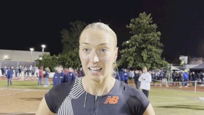 Addy Townsend on being coached by Olympian mom