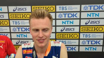 Narve Gilje Nordas Received Handshake After 1,500m Final