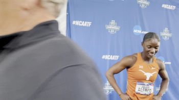 Texas' Julien Alfred Gets Redemption From Indoors, Wins 100m