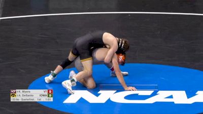 133 lb Quarterfinal, Austin Desanto, Iowa vs. Korbin Myers, Virginia Tech