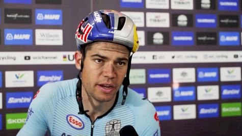 Wout Van Aert: Proud To Be Part Of Belgian Team After World Championships Ride