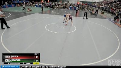 Kaden Kowalek&nbsp;over&nbsp;Drew Galyen