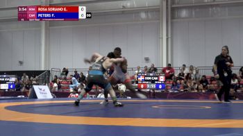 Rosa Soriano E. (DOM) vs Peters F. (CAN)