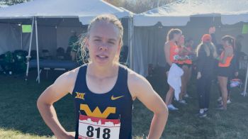 West Virginia's Ceili McCabe Happy With Fourth At Pre-Nationals, Looking Ahead To Big 12s