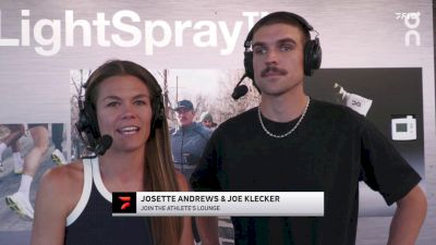 Josette Andrews and Joe Klecker Call In To Monaco Diamond League From Boulder