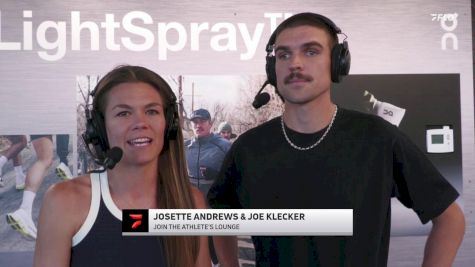 Josette Andrews and Joe Klecker Call In To Monaco Diamond League From Boulder