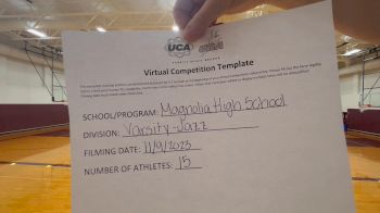 Magnolia High School [Medium Varsity Jazz] 2023 UCA & UDA November Virtual Challenge