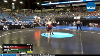 197 lbs Prelim Round 1 - Wayne McIntyre, Kutztown vs Mason Christian, West Liberty