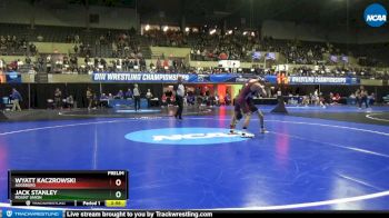 125 lbs Prelim Round 1 - Wyatt Kaczrowski, Augsburg vs Jack Stanley, Mount Union