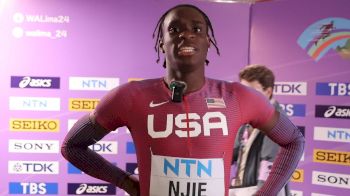 Sidi Njie, A Rising High School Senior, Qualified For The U20 400m Final