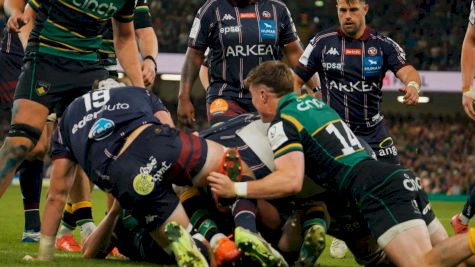 Bordeaux Cashes In On A Try Against Northampton Saints