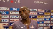 Jonah Koech Chats With Media After Tokyo World Champs 1500m First Round