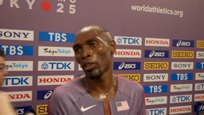 Jonah Koech Chats With Media After Tokyo World Champs 1500m First Round